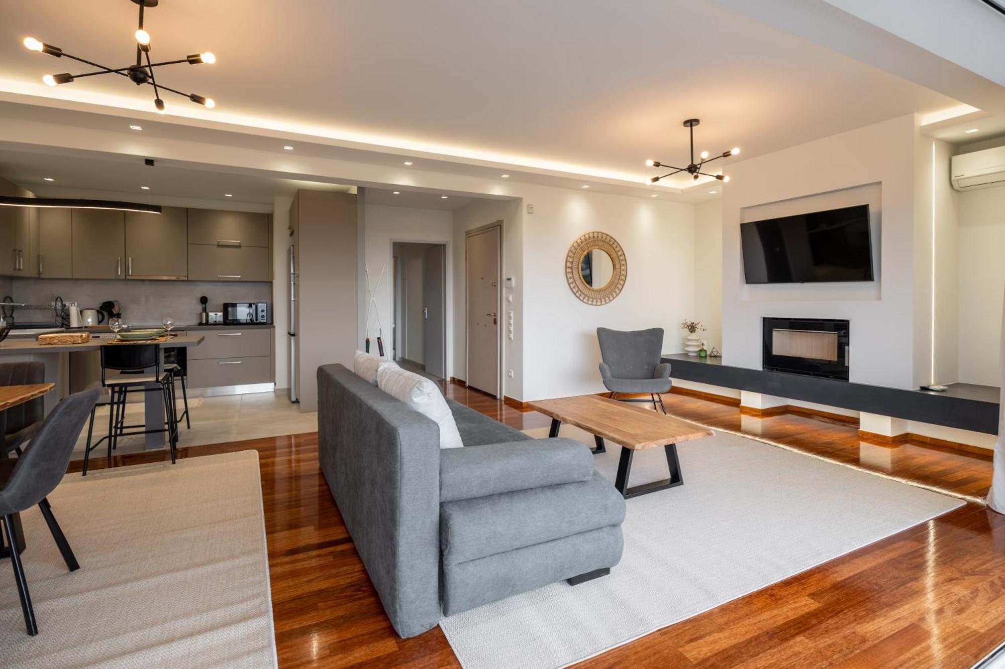 Sesilia Sea View Apartment 아테네 외부 사진