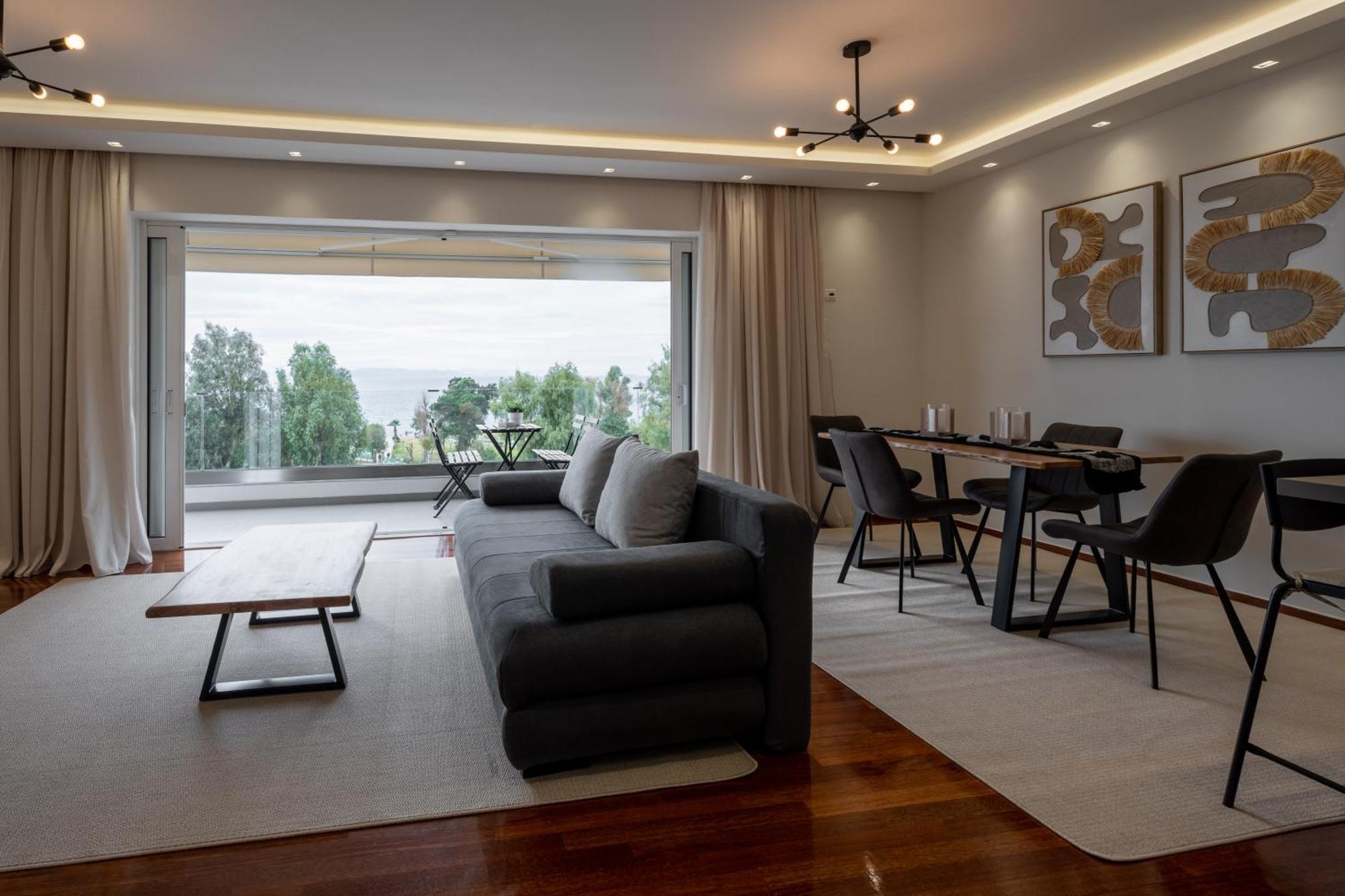 Sesilia Sea View Apartment 아테네 외부 사진