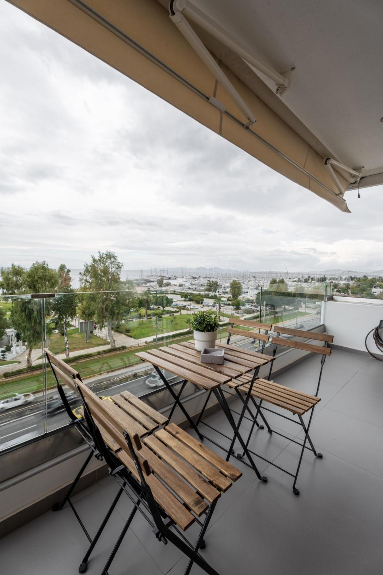 Sesilia Sea View Apartment 아테네 외부 사진